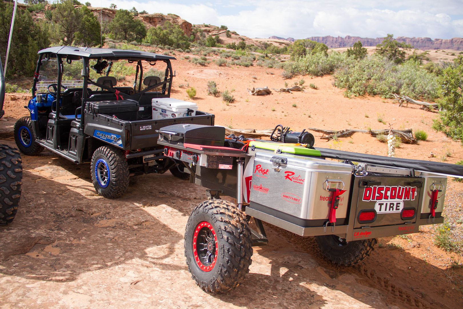 Tread Lightly! Trail Restoration Project Fins N Things Honda TRX